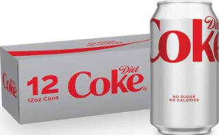 Diet Coke 12 fl oz Cans, 12 Pack