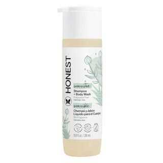 The Honest Company Shampoo & Body Wash, Tear-Free, Fragrance-Free, 10 fl oz