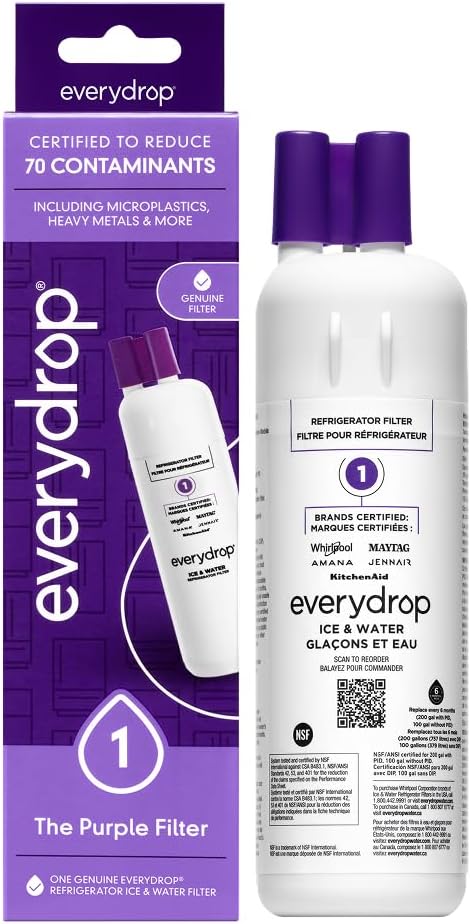 everydrop EDR1RXD1 Refrigerator Water Filter 1 (Purple)