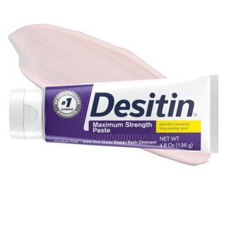 Desitin Maximum Strength Diaper Rash Paste 4.8 oz (40% Zinc Oxide)