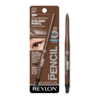 Revlon ColorStay Pencil Waterproof Eyeliner 203 Brown 0.01 oz