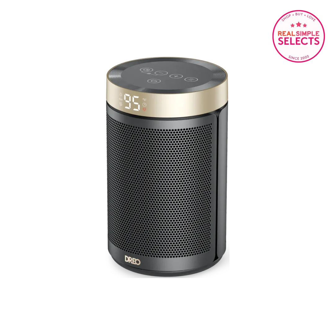 DREO Atom 316 Portable Ceramic Space Heater — Gold